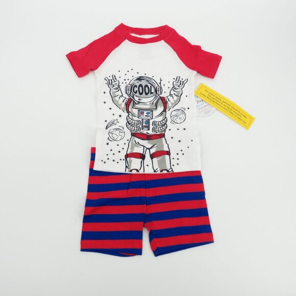 Members Mark Toddler Boys Space Pajama Sets 4-Piece 3T NEW - Picture 5 of 7